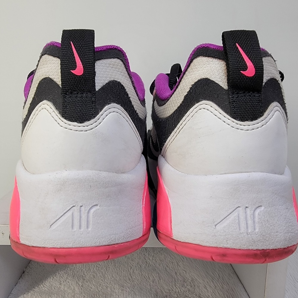 Nike Air Max 200 White Hyper Pink Black AT5630-100 - Youth SIZE 4Y - Picture 9 of 17